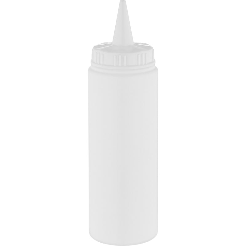 Squeeze Sauce Bottle 250ml/9oz White - GPS250W