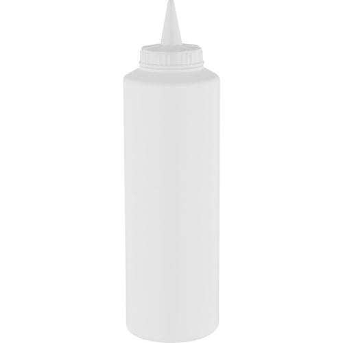 Squeeze Sauce Bottle 500ml/18oz White - GPS500W