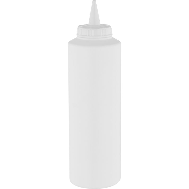 Squeeze Sauce Bottle 500ml/18oz White - GPS500W