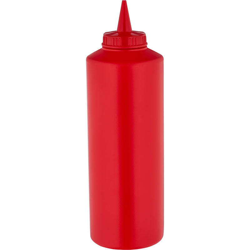 Squeeze Sauce Bottle 750ml/27oz Red - GPS750R