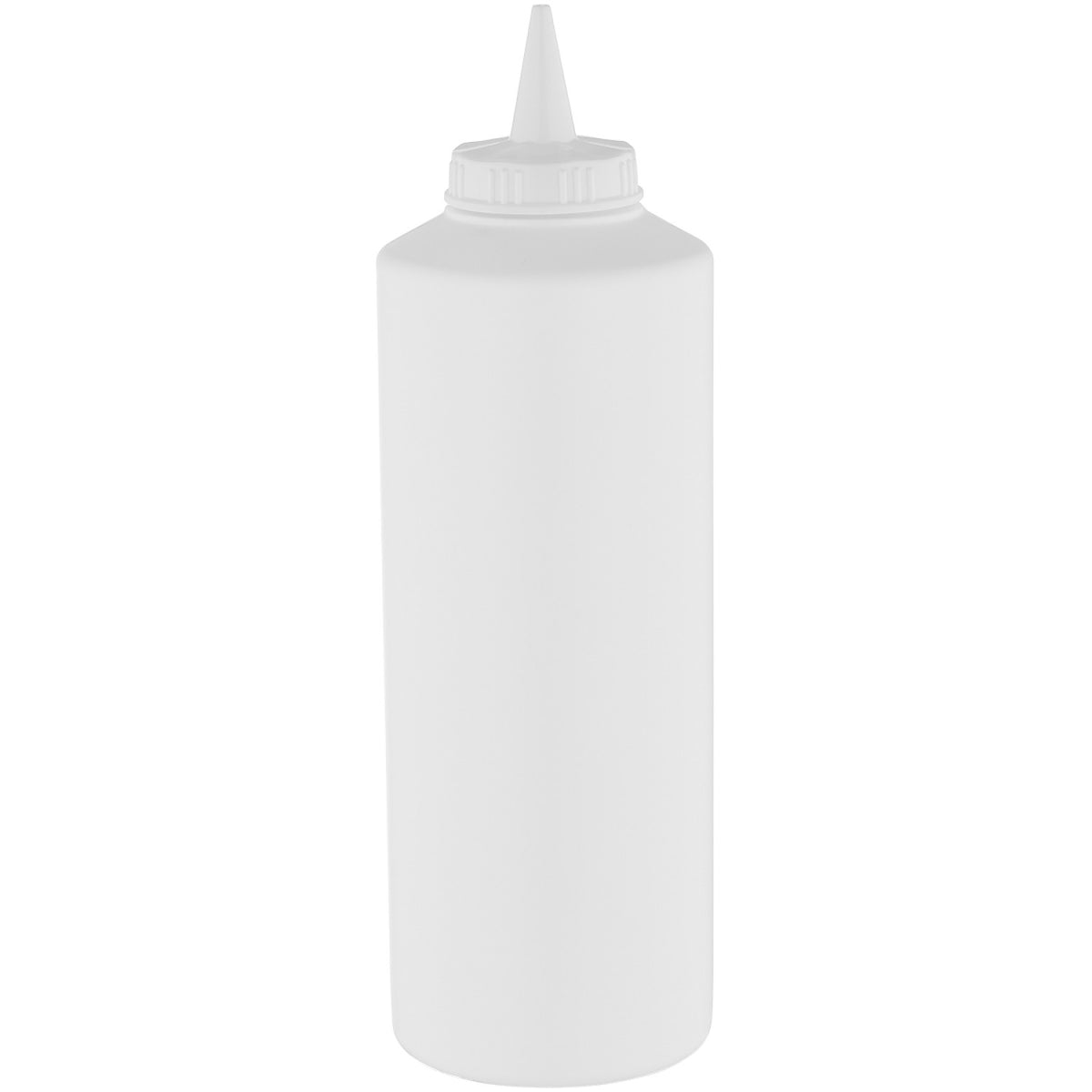 Squeeze Sauce Bottle 750ml/27oz White - GPS750W