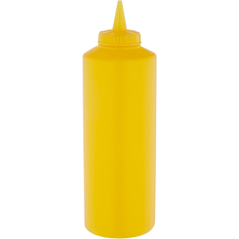 Squeeze Sauce Bottle 750ml/27oz Yellow - GPS750Y
