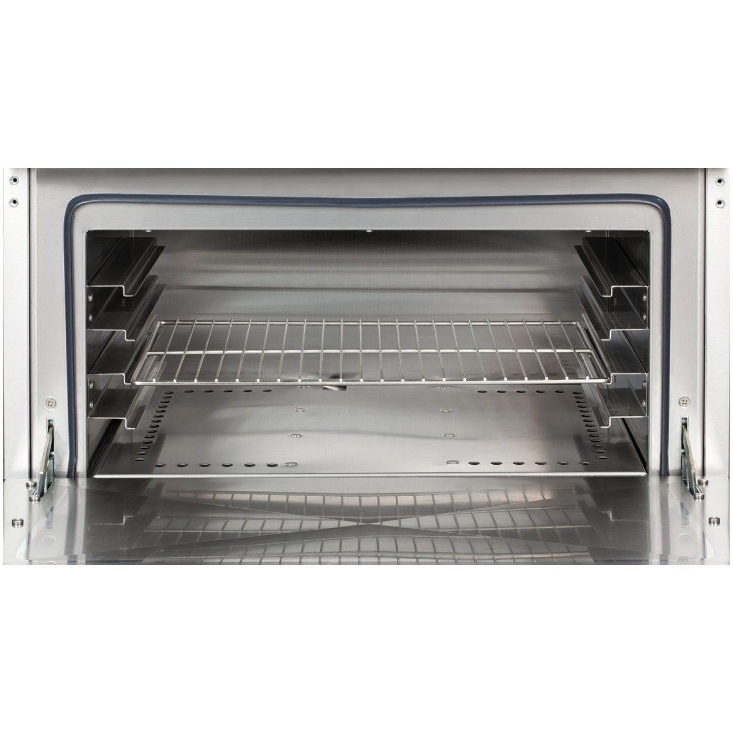 Professional Gas range Gas oven & open base 6 burners 36kW+6kW | Hotmax 700 GR732 - GR732