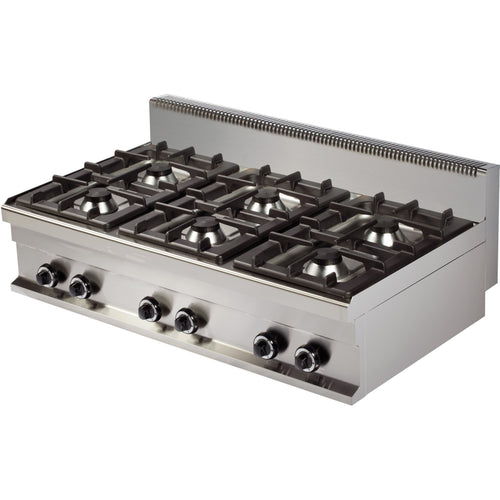 Gas boiling top 6 burners 36.0kW | Hotmax 700 GR731S - GR731S