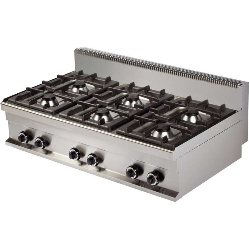 Gas boiling top 6 burners 36.0kW | Hotmax 700 GR731S - GR731S