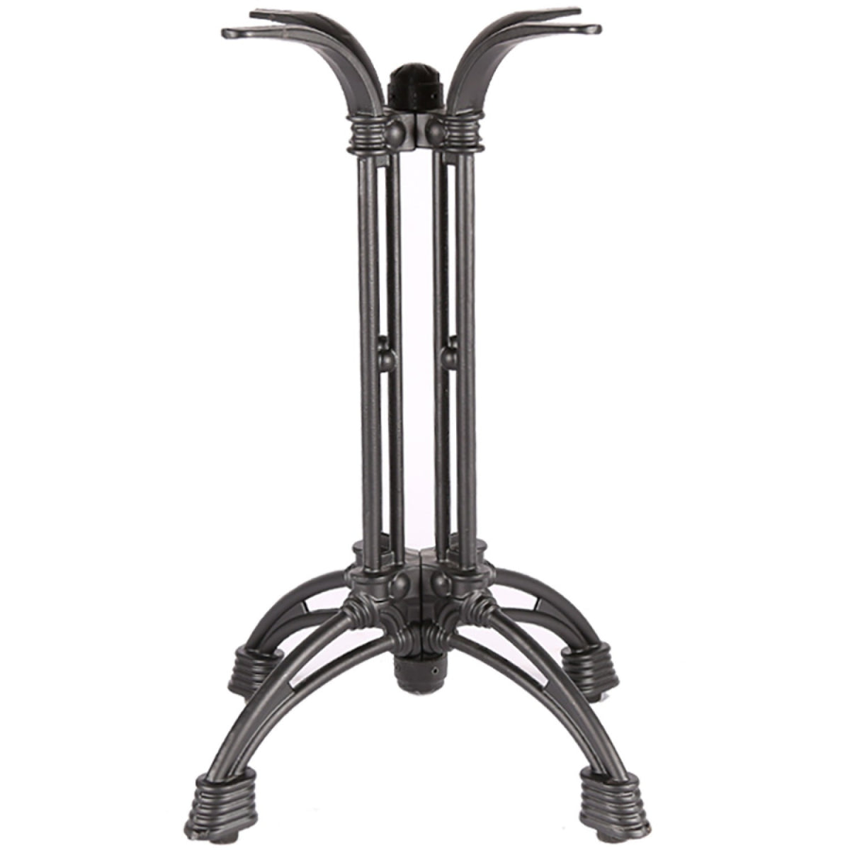 Black Decorative Table base Standard height Powder Coated Black - GS60230
