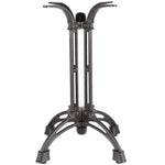 Black Decorative Table base Standard height Powder Coated Black - GS60230
