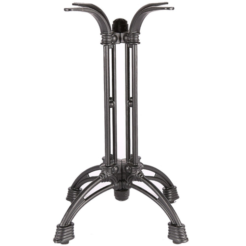 Black Decorative Table base Standard height Powder Coated Black - GS60230