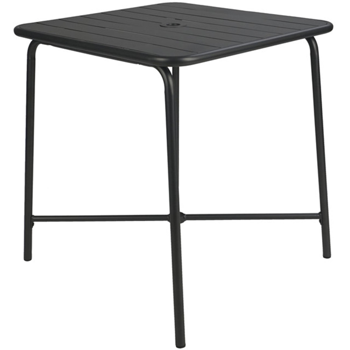 Bistro Table Steel Black 710x710mm Indoors - GSHW1046B