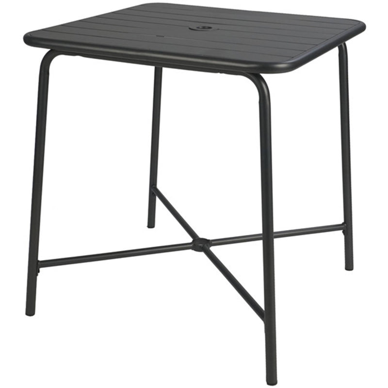 Bistro Table Steel Black 710x710mm Indoors - GSHW1046B