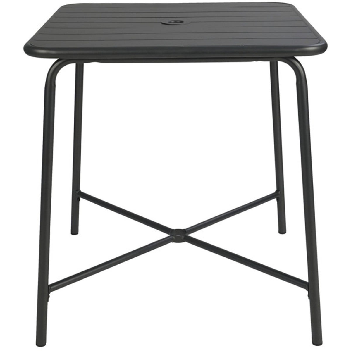 Bistro Table Steel Black 710x710mm Indoors - GSHW1046B