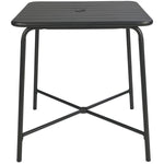 Bistro Table Steel Black 710x710mm Indoors - GSHW1046B