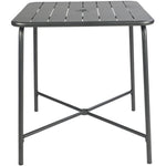 Bistro Table Steel Gun Metal 710x710mm Indoors - GSHW1046GM