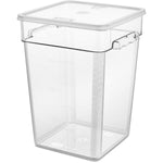 Pack of 6 Food storage Container with lid 20.8 litre 290x300x400mm Polypropylene | GSPP22+GSPPL12 - GSPP22-GSPPL12