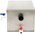 Grease trap Fat separator Stainless steel 16 litres - GTB16L