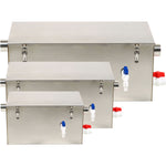 Grease trap Fat separator Stainless steel 16 litres - GTB16L