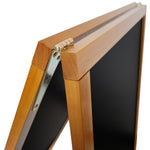 Pavement Chalk Board Beech Frame 710×690×1252mm - GWA226