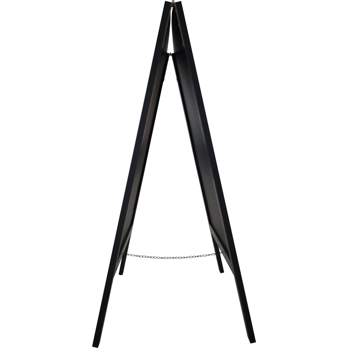 Open Top Pavement Chalk Board Black Frame 700×1300mm - GWA234