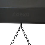 Open Top Pavement Chalk Board Black Frame 700×1300mm - GWA234