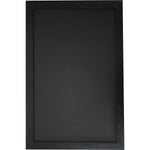 Wall-Mounted Chalk Board with Magnetic Surface Black Frame 18"×24" (457×610mm) - GWA284