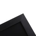 Wall-Mounted Chalk Board with Magnetic Surface Black Frame 24"×36" (610×914mm) - GWA288
