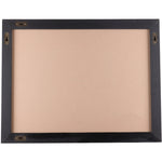 Wall-Mounted Chalk Board with Magnetic Surface Black Frame 24"×36" (610×914mm) - GWA288
