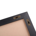 Wall-Mounted Chalk Board with Magnetic Surface Black Frame 24"×36" (610×914mm) - GWA288