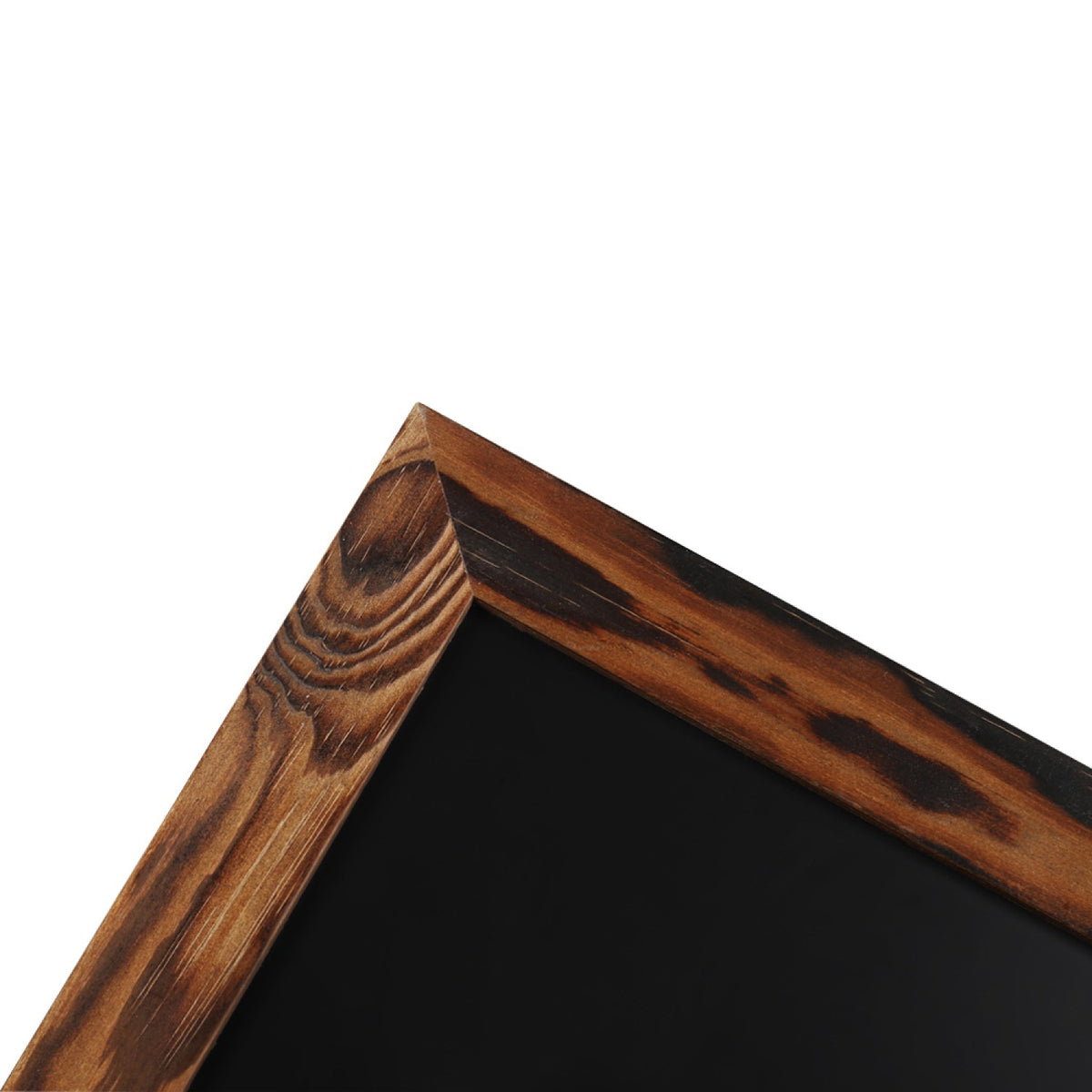 Wall-Mounted Chalk Board with Magnetic Surface Brown Frame 11"×17" (279×432mm) - GWA282