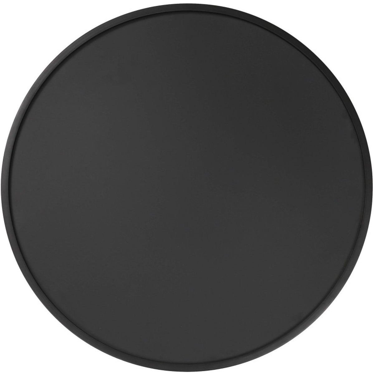 Wall-Mounted Circle Chalk Board with Magnetic Surface Black Frame ∅18" (457mm) - GWA296