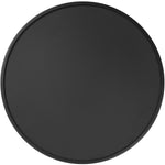 Wall-Mounted Circle Chalk Board with Magnetic Surface Black Frame ∅18" (457mm) - GWA296