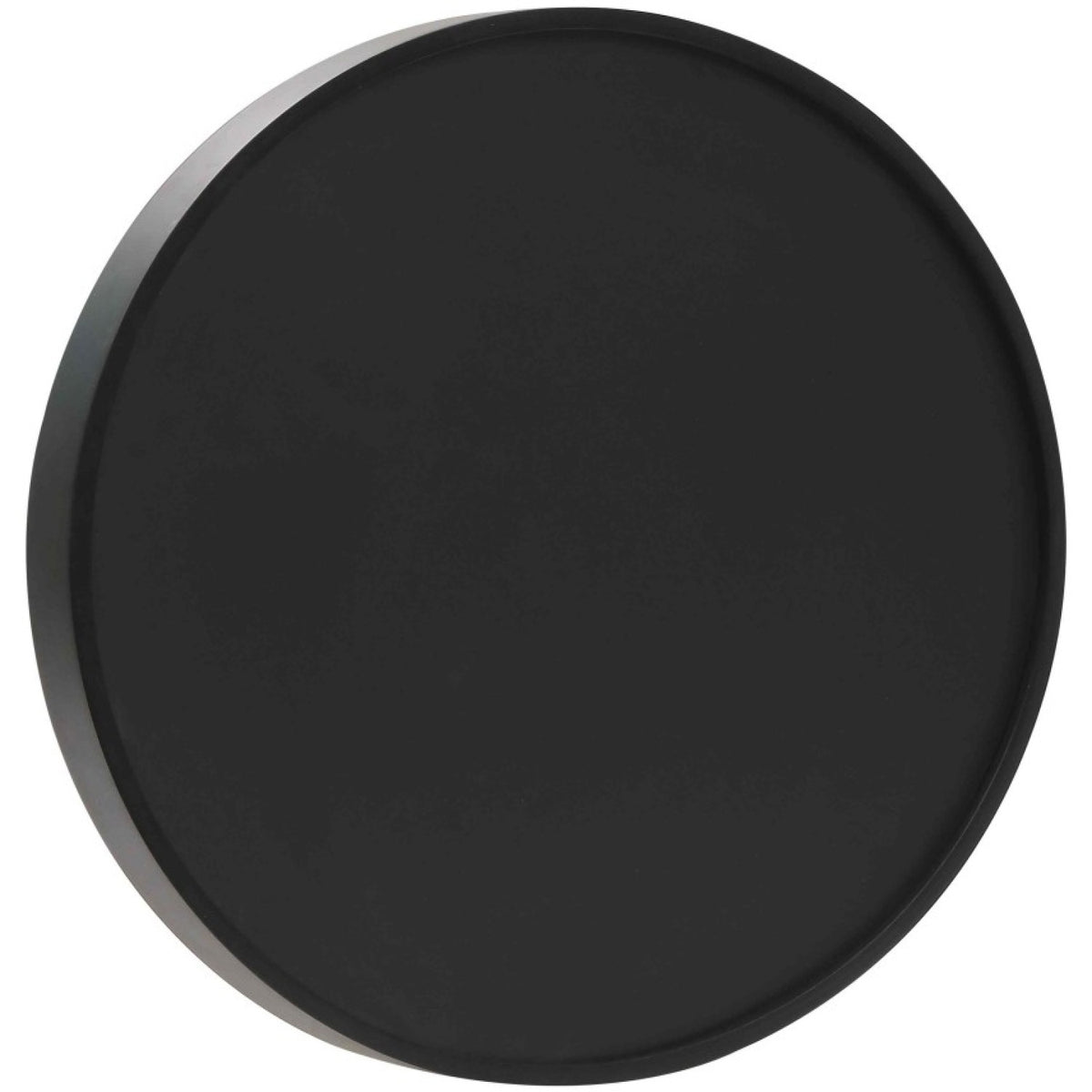 Wall-Mounted Circle Chalk Board with Magnetic Surface Black Frame ∅24" (610mm) - GWA300