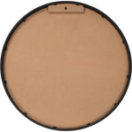 Wall-Mounted Circle Chalk Board with Magnetic Surface Black Frame ∅18" (457mm) - GWA296