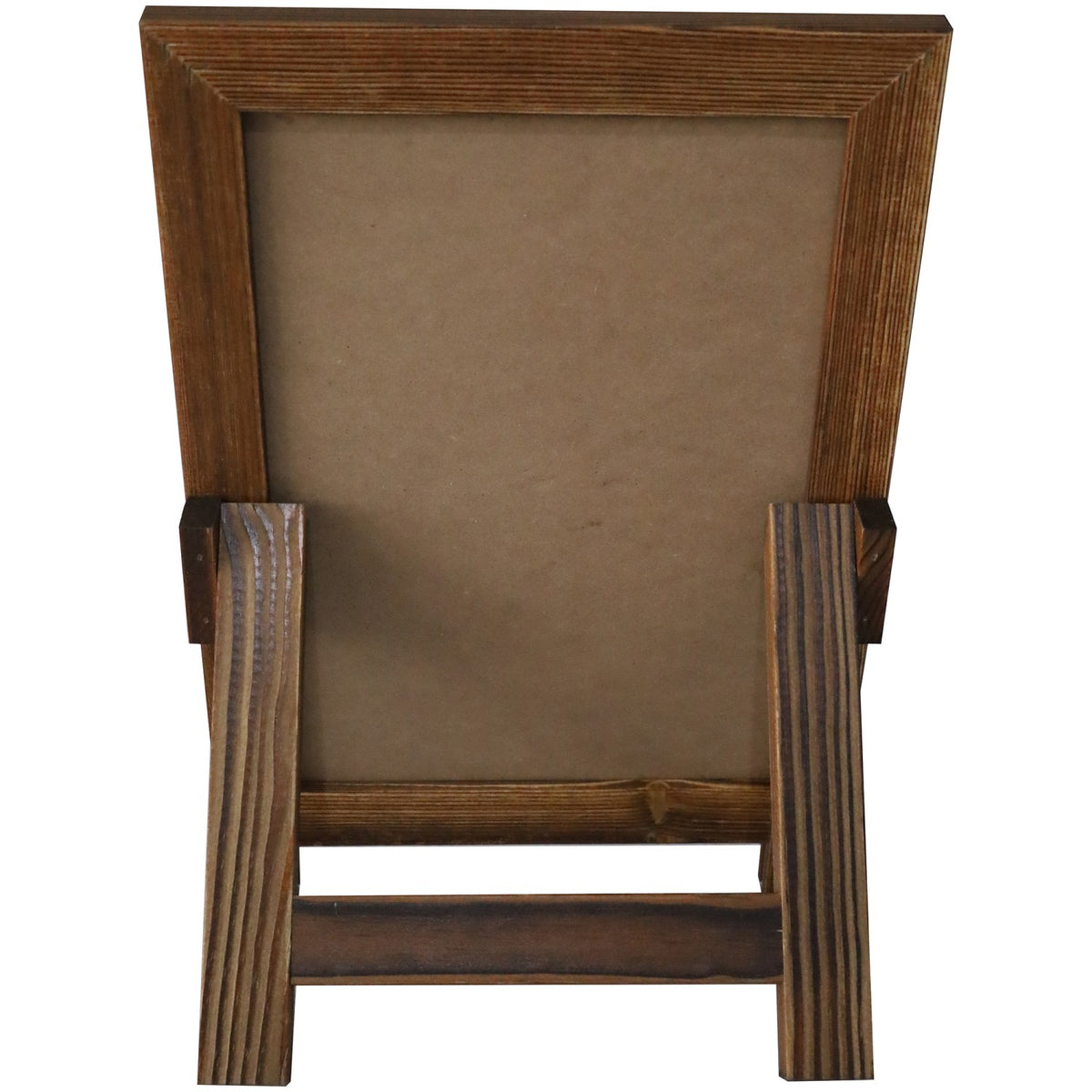Tabletop Magnetic Chalk Board with Magnetic Surface and Stand Brown Frame 9.5"×14" (241×356mm) - GWA306