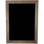 Tabletop Magnetic Chalk Board with Magnetic Surface and Adjustable Stand Brown Frame 11"×15" (279×381mm) - GWA312
