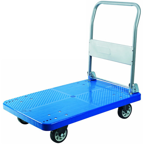 Platform Trolley Foldable Blue 900x600x1000mm - GX200B