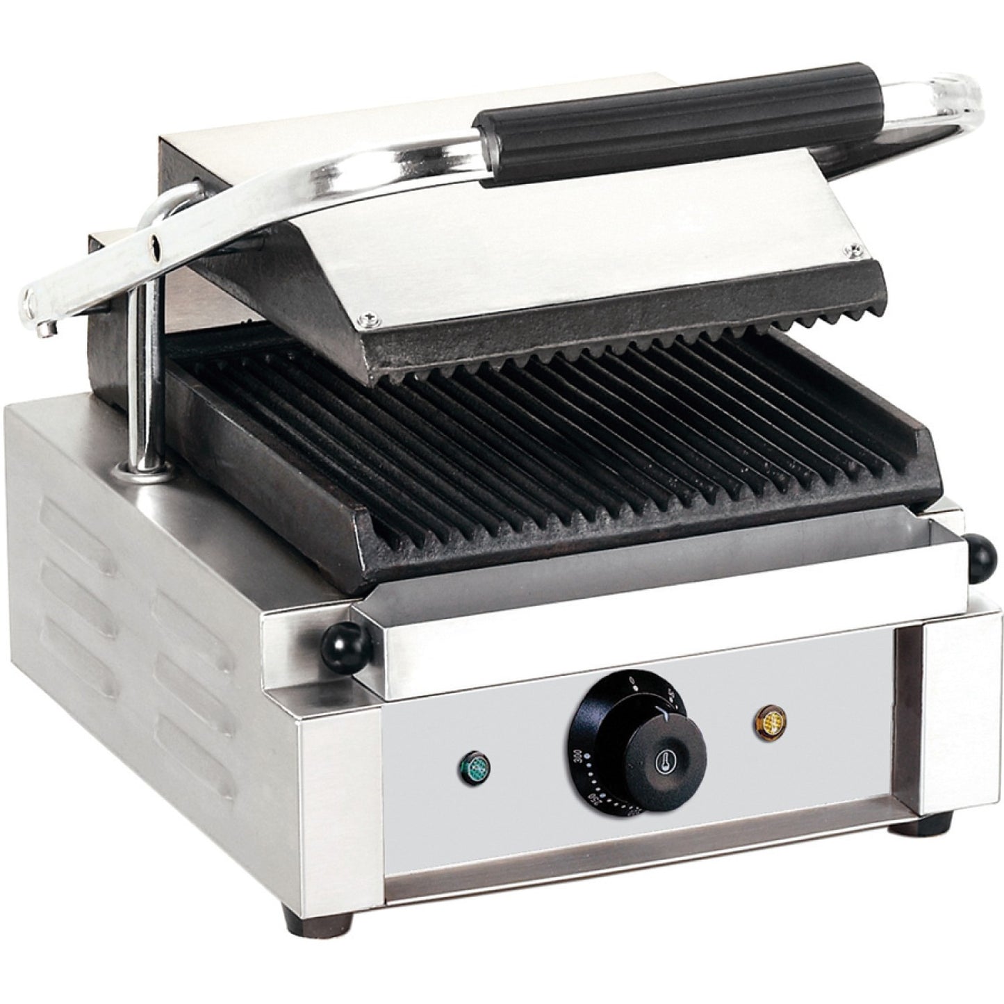 Heavy Duty Panini Contact grill Single Ribbed - EG01A