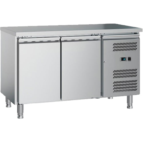 Commercial Refrigerated Counter 2 Doors 1200x700x650mm - GXX604