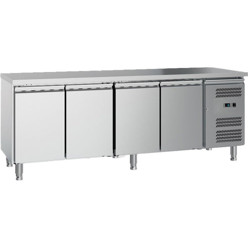 Commercial Refrigerated Counter 4 Doors 2000x700x650mm - GXX620