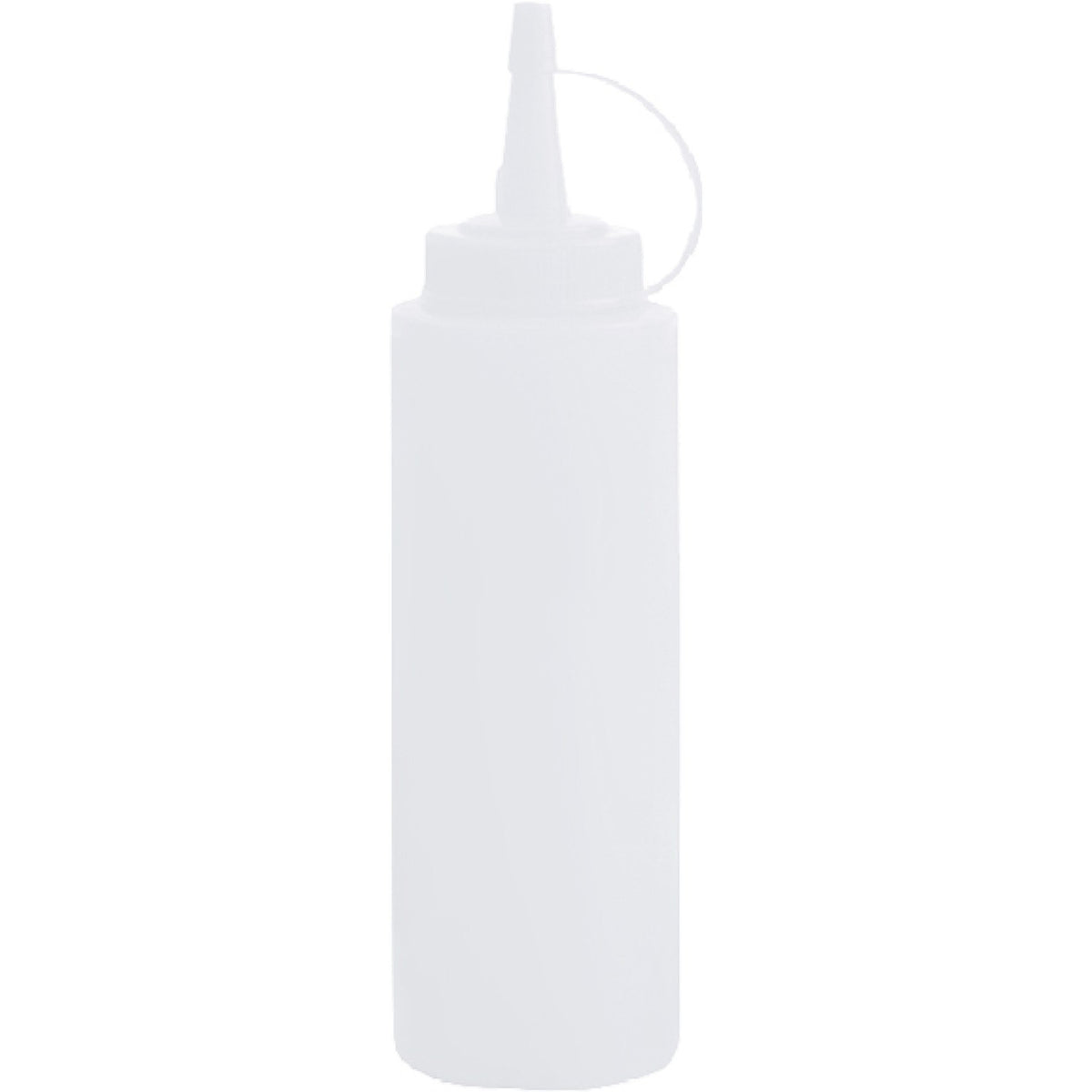 Squeeze Bottle White Polyethylene (PE) 350ml / 12oz - GZFH1410