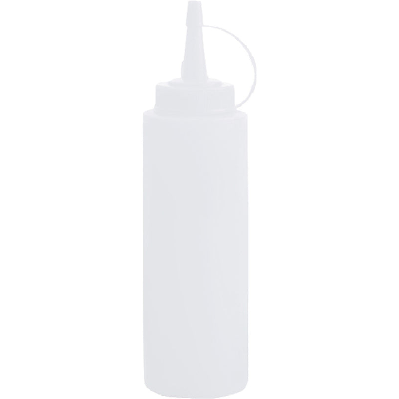 Squeeze Bottle White Polyethylene (PE) 350ml / 12oz - GZFH1410