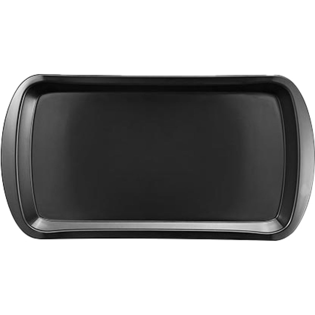 Fast Food Tray Black Polypropylene (PP) 354x185x25mm - GZFH702