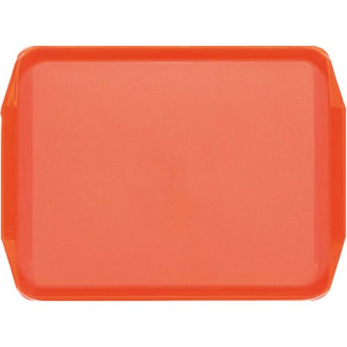 Fast Food Tray Orange ABS Plastic 455x325x25mm - GZFH7108