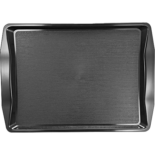 Fast Food Tray Black Polypropylene (PP) 428x305x25mm - GZFH710