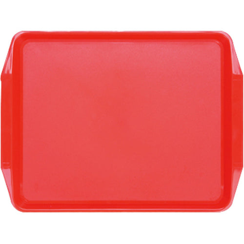 Fast Food Tray Red ABS Plastic 455x325x25mm