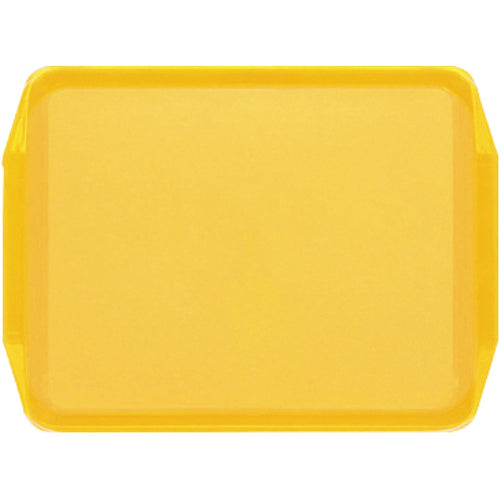 Fast Food Tray Yellow ABS Plastic 455x325x25mm - GZFH7114