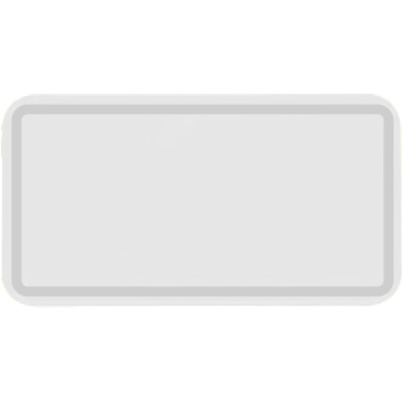 Display Tray White ABS Plastic 353x186x23mm - GZFH7126