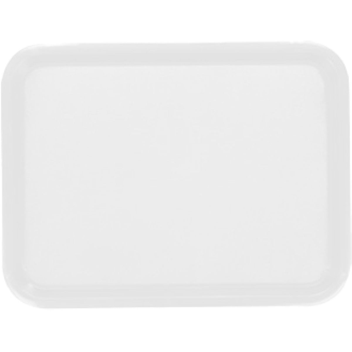 Fast Food Tray White ABS Plastic 434x318x19mm - GZFH740