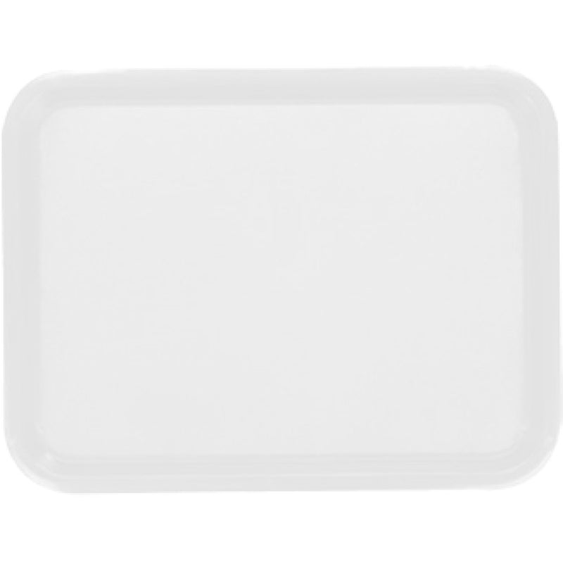 Fast Food Tray White ABS Plastic 434x318x19mm - GZFH740