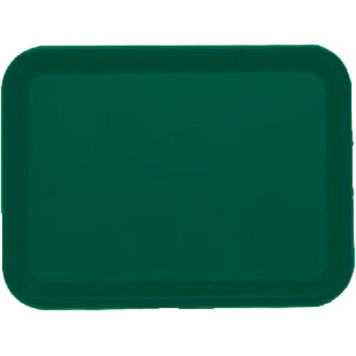 Fast Food Tray Green ABS Plastic 434x318x19mm - GZFH744