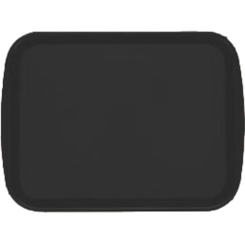 Fast Food Tray Black Polypropylene (PP) 363x269x19mm - GZFH770